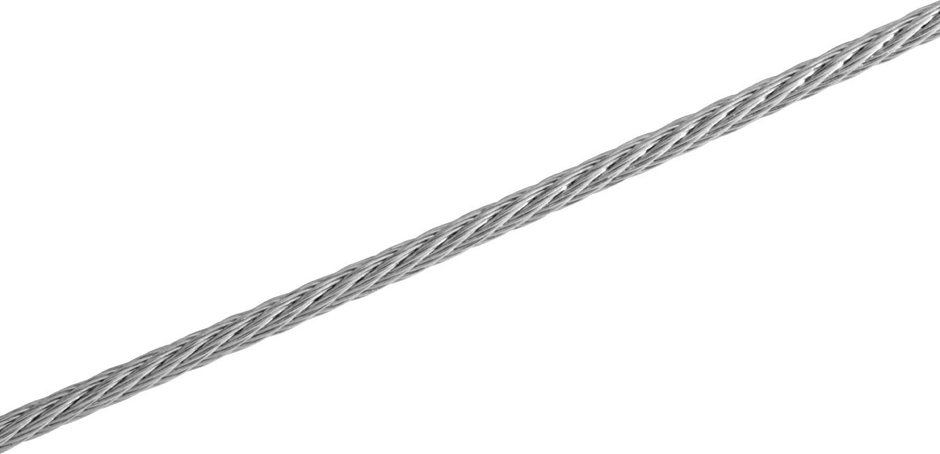 CABLE AVEC MOUSQUETON ARGENT 935